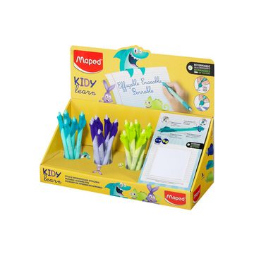 Maped Stylo roller KIDY learn, présentoir de 18