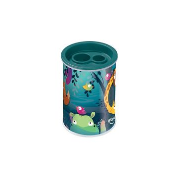 Maped Taille-crayon 2 trous JUNGLE fever, en métal, blister