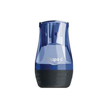 Maped Taille-crayon 2 trous TONIC Metal, bleu/noir