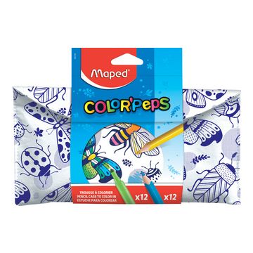 Maped Trousse à colorier avec feutres & crayons de couleur