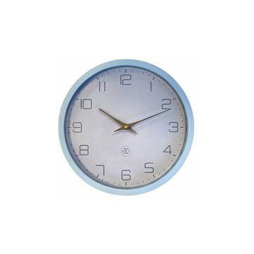 NEXTIME Horloge à quartz NXT ECO, diamètre: 300 mm, bleu