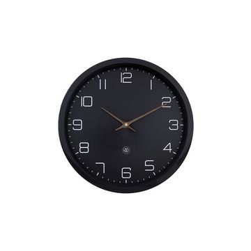 NEXTIME Horloge à quartz NXT ECO, diamètre: 300 mm, noir