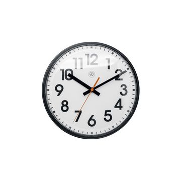 NEXTIME Horloge murale à quartz NXT, diamètre: 260 mm, noir