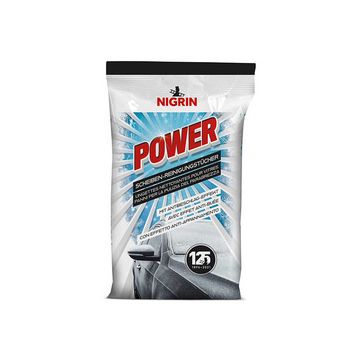 NIGRIN KFZ-Scheiben-Reinigungstücher POWER, Flatpack
