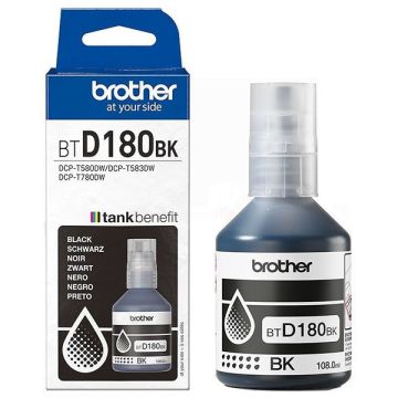 BTD180BKBrother - noire - bouteille d'encre de marque