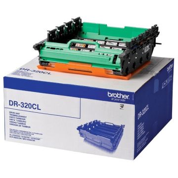 DR320CLBrother - multipack 4 couleurs : noir, cyan, magenta, jaune - tambours de marque