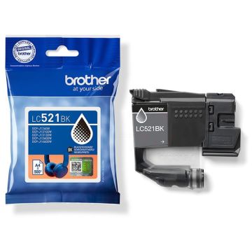 LC521BKBrother - noire - cartouche de marque
