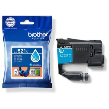 LC521CBrother - cyan - cartouche de marque