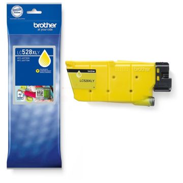 LC528XLYBrother - jaune - cartouche de marque
