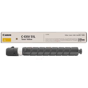 0487C002 / C-EXV 51 L Y Canon - jaune - toner de marque