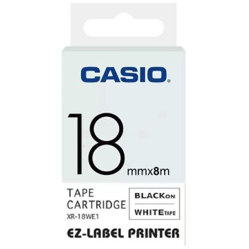 XR18WE1Casio - noir, blanc - ruban de marque