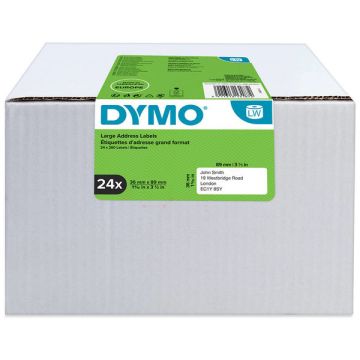 13187 / S0722390 Dymo - blanc - rubans cassette de marque