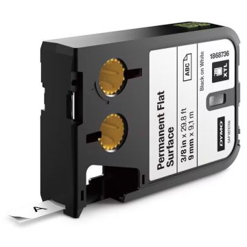 1868736Dymo - noir, blanc - ruban cassette de marque