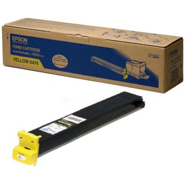 C13S050474 / 0474 Epson - jaune - toner de marque C13S050474 / 0474 Epson - jaune - toner de marque