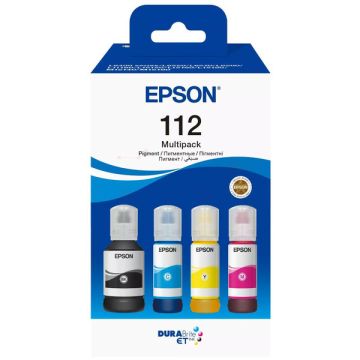 C13T06C64A / 112 Epson - multipack 4 couleurs : noire, cyan, magenta, jaune - cartouches d'encre de marque