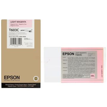 C13T603C00 / T603C Epson - magenta photo - cartouche de marque