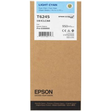 C13T624500 / T6245 Epson - cyan photo - cartouche de marque