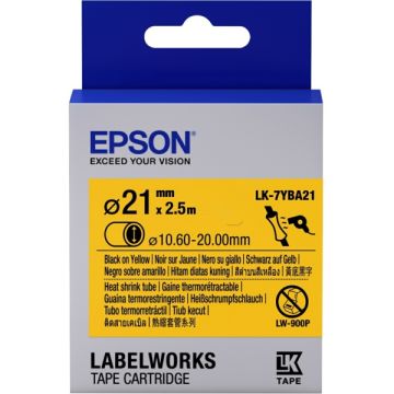 C53S657904 / LK-7YBA21 Epson - noire, jaune - gaines thermorétractable de marque