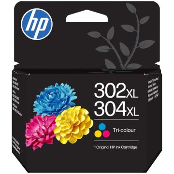 B7RT8AE / 302XL/304XL HP - multicouleur - cartouche de marque