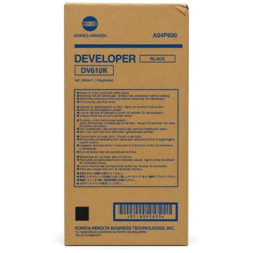 A04P600 / DV-610 K Konica Minolta - noir - développeur de marque
