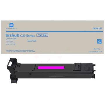 A0DK353 / TN-318 M Konica Minolta - magenta - toner de marque