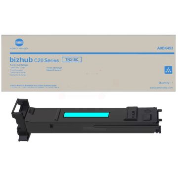 A0DK453 / TN-318 C Konica Minolta - cyan - toner de marque