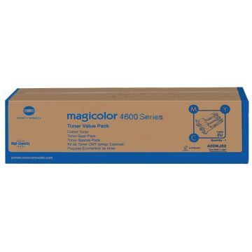 A0DKJ52Konica Minolta - cyan, magenta, jaune - toners de marque
