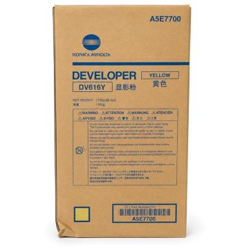 A5E7700 / DV-616 Y Konica Minolta - jaune - développeur de marque