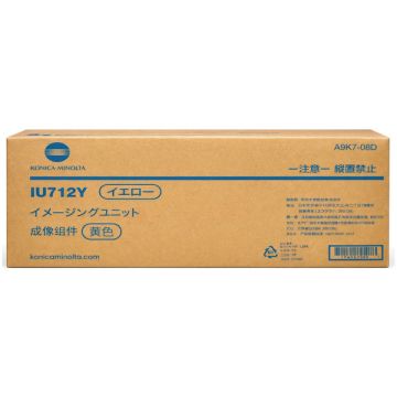 A9K708D / DR-712 Y Konica Minolta - jaune - tambour de marque