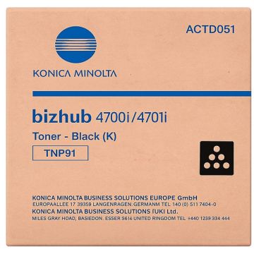 ACTD051 / TNP-91 Konica Minolta - noir - toner de marque