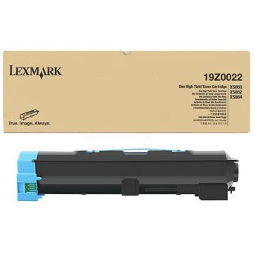 19Z0022Lexmark - noir - toner de marque