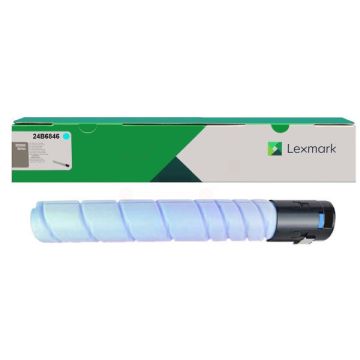 24B6846Lexmark - cyan - toner de marque