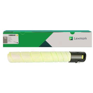 24B6848Lexmark - jaune - toner de marque