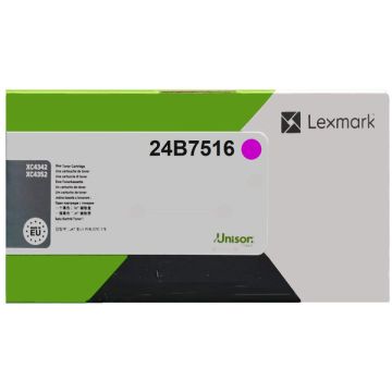 24B7516Lexmark - magenta - toner de marque