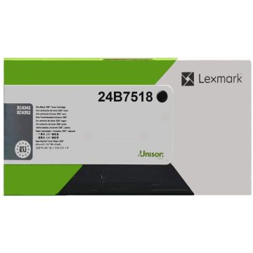 24B7518Lexmark - noir - toner de marque