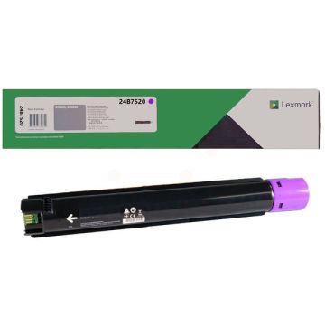 24B7520Lexmark - magenta - toner de marque