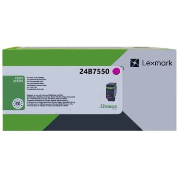 24B7550Lexmark - magenta - toner de marque