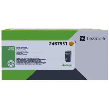 24B7551Lexmark - jaune - toner de marque