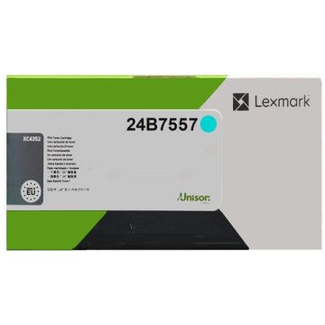 24B7557Lexmark - cyan - toner de marque