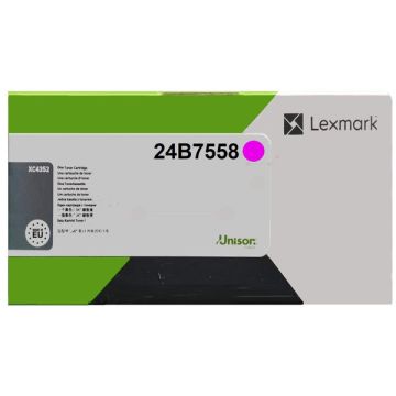 24B7558Lexmark - magenta - toner de marque