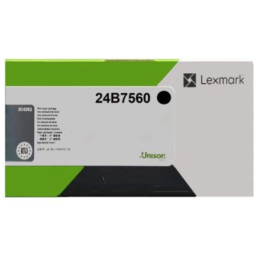 24B7560Lexmark - noir - toner de marque