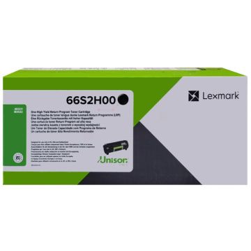 66S2H00Lexmark - noir - toner de marque