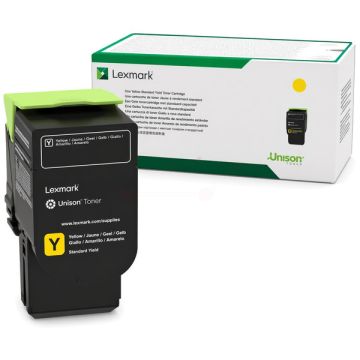 78C0X40Lexmark - jaune - toner de marque