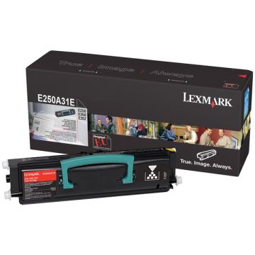 E250A31ELexmark - noir - toner de marque
