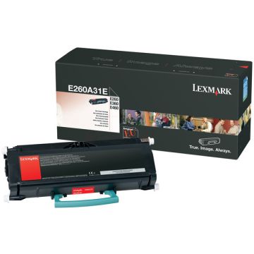 E260A31ELexmark - noir - toner de marque