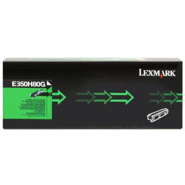E350H80GLexmark - noir - toner de marque