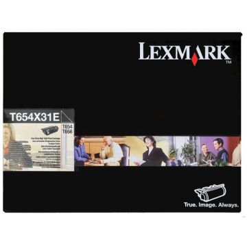 T654X31ELexmark - noir - toner de marque