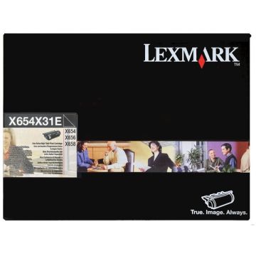 X654X31ELexmark - noir - toner de marque