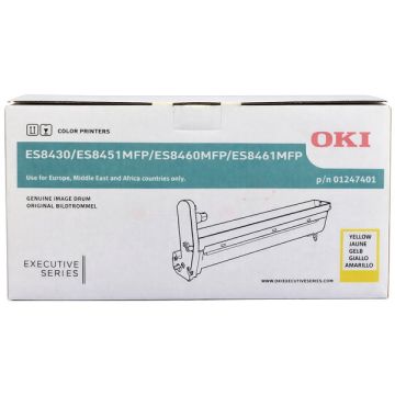 01247401OKI - jaune - tambour de marque