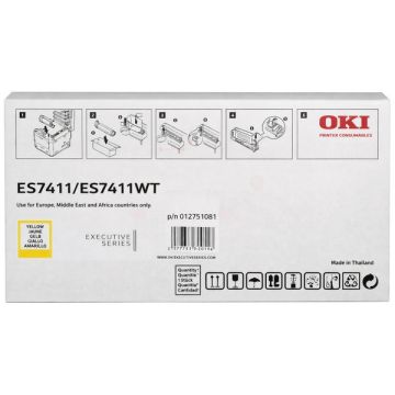 01275101OKI - jaune - tambour de marque